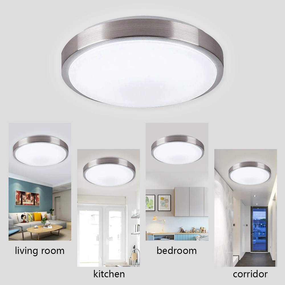AC220V LED Ceiling Light Round Alu Border 24W 18W 12W SMD 2835 Optical Led Lamp For Bedroom Kitchen Room Office
AC220V LED Ceiling Light Round Alu Border 24W 18W 12W SMD 2835 Optical Led Lamp For Bedroom Kitchen Room Office