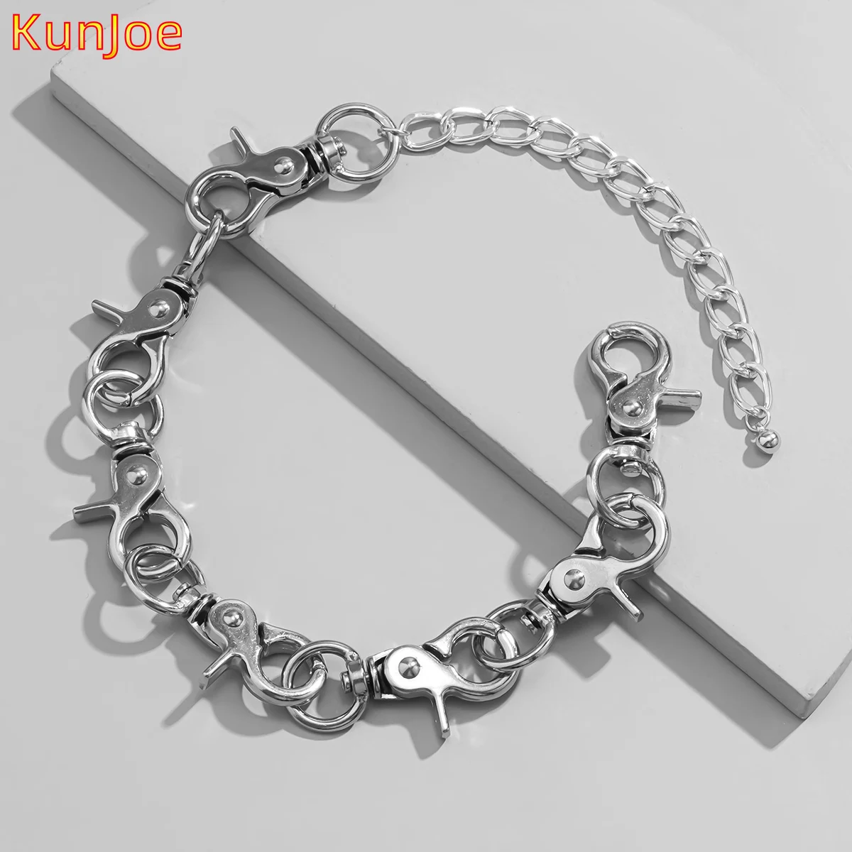KunJoe 2021 New Vintage Fashion Silver Color Alloy Thick Chain Necklaces For Women Exaggerated Hip Hop Necklace Choker Jewelry
KunJoe 2021 New Vintage Fashion Silver Color Alloy Thick Chain Necklaces For Women Exaggerated Hip Hop Necklace Choker Jewelry