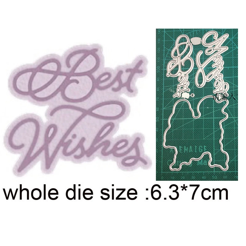 2021 metal cutting dies cut die mold Letter Best Wishes decoration Scrapbook paper craft knife mould blade punch stencils dies
2021 metal cutting dies cut die mold Letter Best Wishes decoration Scrapbook paper craft knife mould blade punch stencils dies