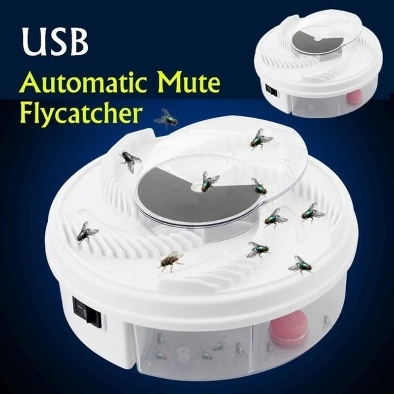 Usb Electric Fly Trap Device Flycatcher Automatic Trapping Food Fly Fly Catcher Insect Pest Flytrap Kitchen Home Type Fly Trap
Usb Electric Fly Trap Device Flycatcher Automatic Trapping Food Fly Fly Catcher Insect Pest Flytrap Kitchen Home Type Fly Trap
