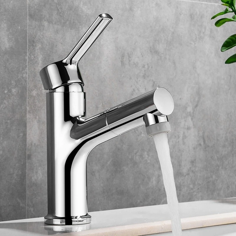 Bathroom Basin Sink Faucet Copper Single Hole Pull Out Sprayer 2 Mode Vessel Vanity Tap Deck Mounted Hot Cold Mixer Tap Crane
Bathroom Basin Sink Faucet Copper Single Hole Pull Out Sprayer 2 Mode Vessel Vanity Tap Deck Mounted Hot Cold Mixer Tap Crane