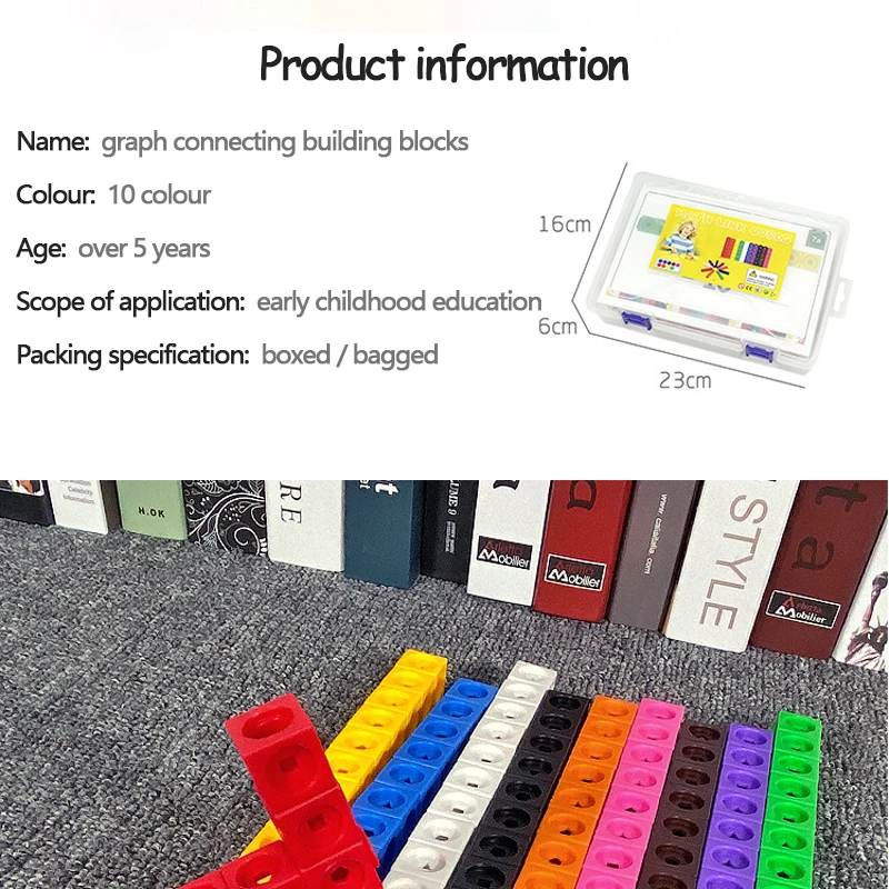 Baby Math Link Counting Cubes Snap Blocks Teaching Manipulative Kids Early Education Toy Teaching Aids Building Blocks Toys
Baby Math Link Counting Cubes Snap Blocks Teaching Manipulative Kids Early Education Toy Teaching Aids Building Blocks Toys