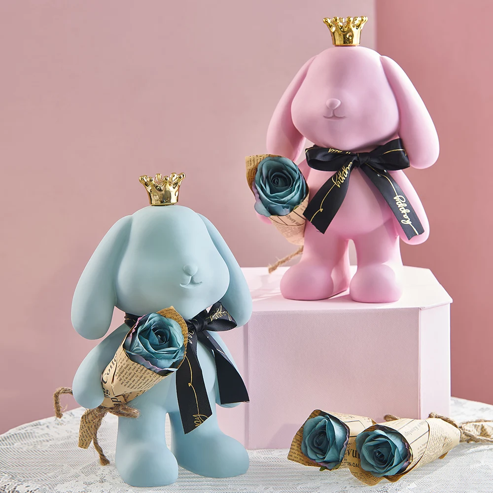 Cute pink rabbit Statue rabbit Resin Sculpture Christmas Decoration Ornament Home Gift Girls bedroom Party Decor Desktop Craft
Cute pink rabbit Statue rabbit Resin Sculpture Christmas Decoration Ornament Home Gift Girls bedroom Party Decor Desktop Craft