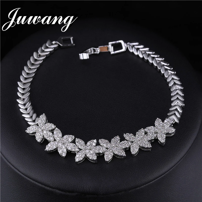 JUWANG 4PCS Dubai Jewelry Sets Wedding Necklace Earrings Bracelet Ring Jewellery Clear Rhinestone Acero Inoxidable Joyeria Mujer
JUWANG 4PCS Dubai Jewelry Sets Wedding Necklace Earrings Bracelet Ring Jewellery Clear Rhinestone Acero Inoxidable Joyeria Mujer