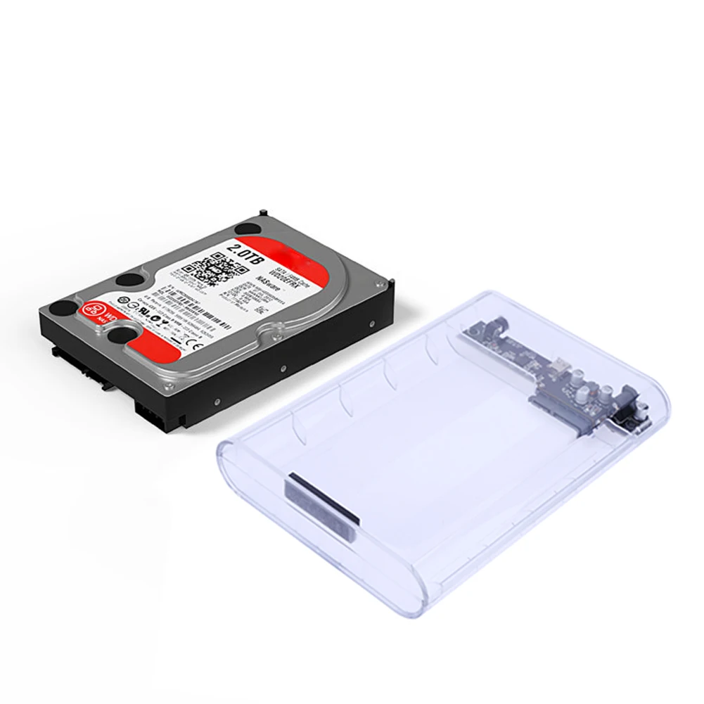 HDD Case 3.5 inch Type-C USB 3.0 Enclosure Case SATA External Hard Drive Enclosure Box SATA SSD HDD Mobile Box Support 8TB
HDD Case 3.5 inch Type-C USB 3.0 Enclosure Case SATA External Hard Drive Enclosure Box SATA SSD HDD Mobile Box Support 8TB
