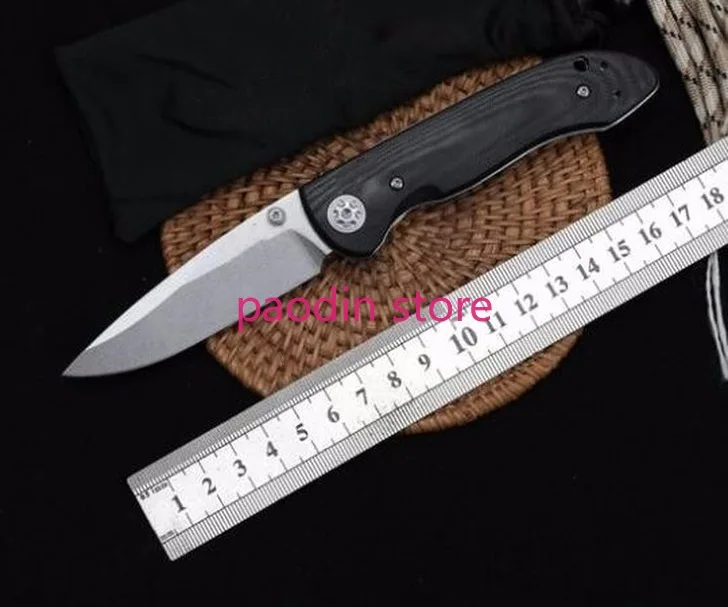 Нож бабочка BM698 карманный складной клинок рукоятка G10 тактический спасательный