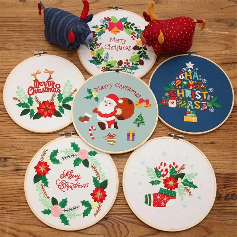 1 Pc Creative Christmas Embroidery Kits DIY Handcrafts Handmade Needlework for Toddlers Beginners Women Arts & Crafts Toys
1 Pc Creative Christmas Embroidery Kits DIY Handcrafts Handmade Needlework for Toddlers Beginners Women Arts & Crafts Toys