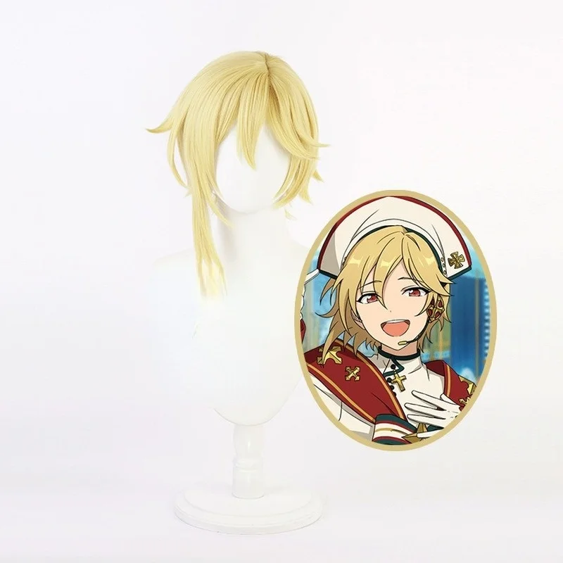Anime Ensemble Stars Cosplay Nito Nazuna Short Golden Styled Synthetic Costume Wig + Wig Cap
Anime Ensemble Stars Cosplay Nito Nazuna Short Golden Styled Synthetic Costume Wig + Wig Cap