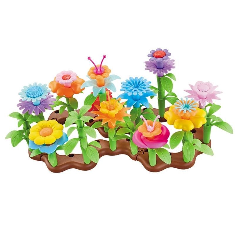 54 шт. цветочным принтом в стиле «сделай сам строительные блоки игрушки сад строительные игрушки развивающие креативный Playset игрушка для дет...
54 шт. цветочным принтом в стиле «сделай сам строительные блоки игрушки сад строительные игрушки развивающие креативный Playset игрушка для дет...