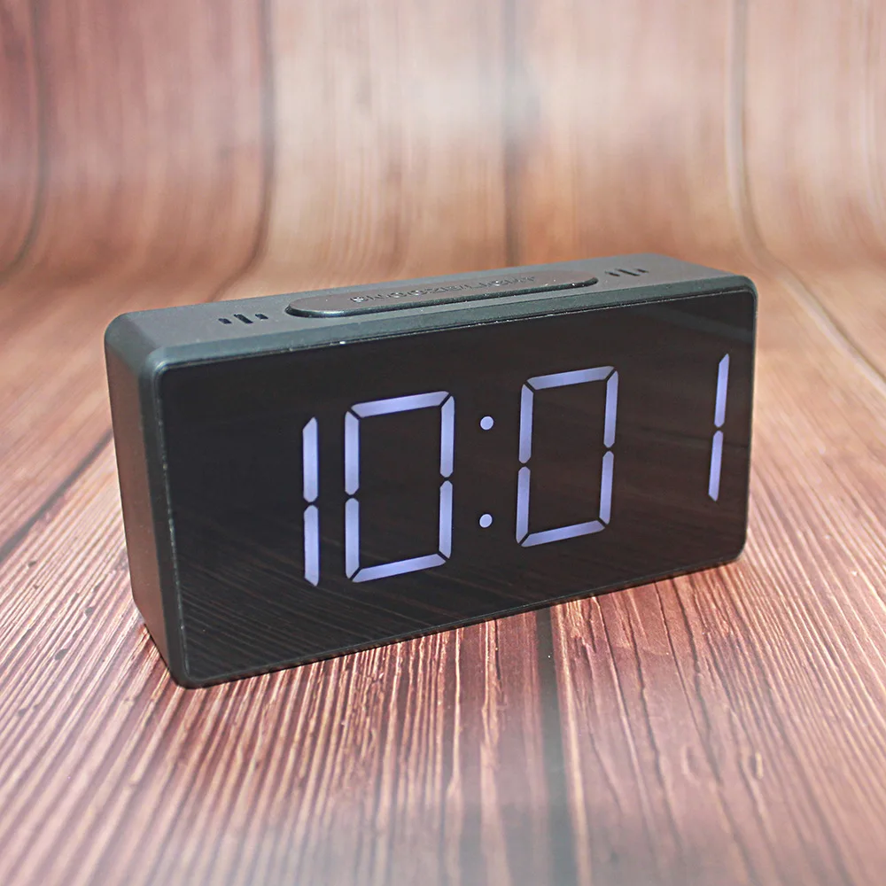 Simple Electronic Clock LED Alarm Clock Bedside Clock Student Alarm Clock Mirror Clock
Simple Electronic Clock LED Alarm Clock Bedside Clock Student Alarm Clock Mirror Clock