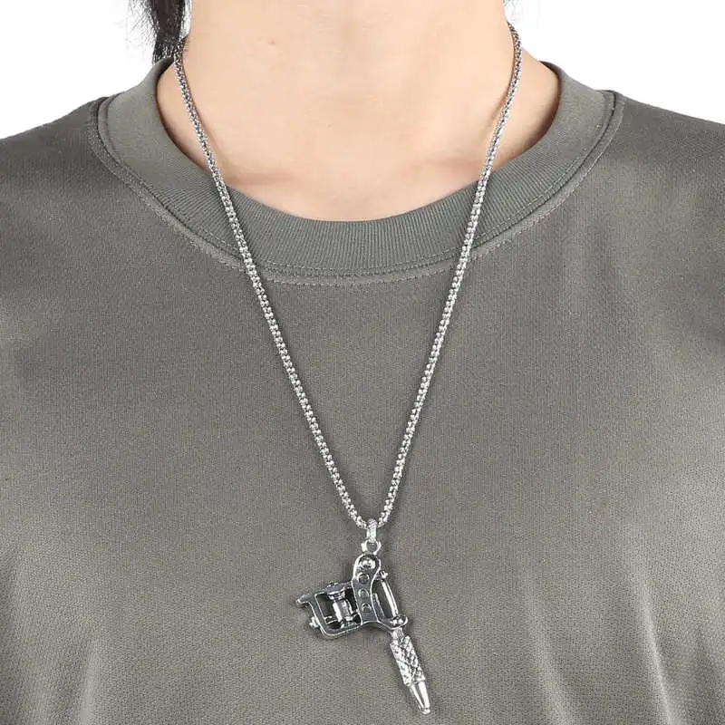 Tattoo Accessories Tattoo Supplies Necklace Mini Tattoo Machine Pendant Alloy Fashionable Unisex Jewelry Accessory Gift Tattoo
Tattoo Accessories Tattoo Supplies Necklace Mini Tattoo Machine Pendant Alloy Fashionable Unisex Jewelry Accessory Gift Tattoo