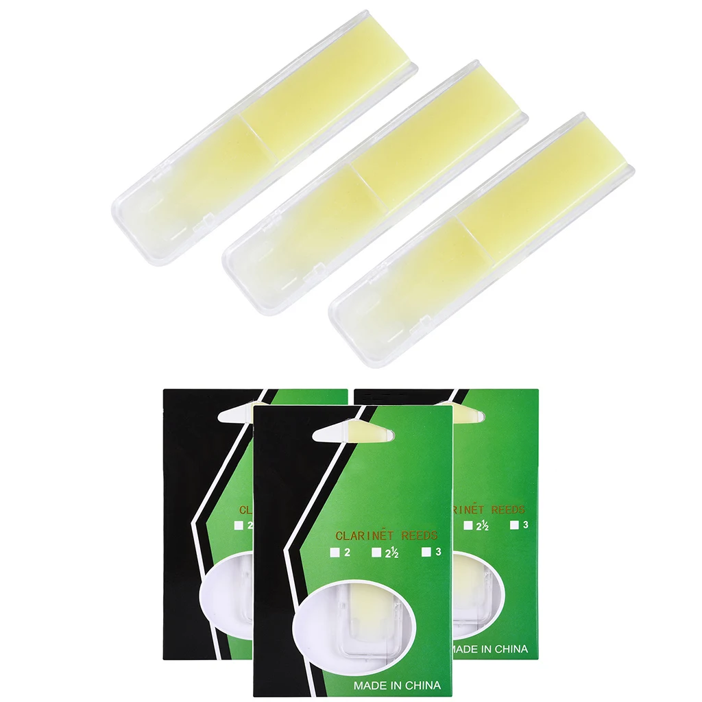 Sax Saxophone Resin Reed Woodwind Instrument Parts Accessories Clarinet/Soprano/Alto/Tenor For Beginner Students
Sax Saxophone Resin Reed Woodwind Instrument Parts Accessories Clarinet/Soprano/Alto/Tenor For Beginner Students