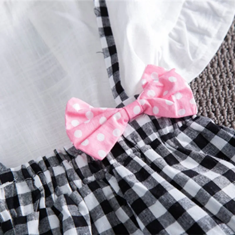 Summer Children Casual Outfits Casual Kids Baby Girl Set Clothing Flare Sleeve Shirt Tops+Plaid Skirt 2PCS d
Summer Children Casual Outfits Casual Kids Baby Girl Set Clothing Flare Sleeve Shirt Tops+Plaid Skirt 2PCS d