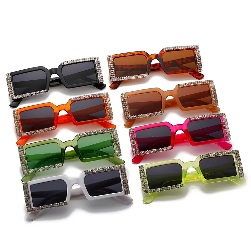 2022 New Square Diamond Sunglasses Travel Small Rectangle Sun Glasses Female Fashion Retro Candy Colors Shade Eyeglasses UV400
2022 New Square Diamond Sunglasses Travel Small Rectangle Sun Glasses Female Fashion Retro Candy Colors Shade Eyeglasses UV400