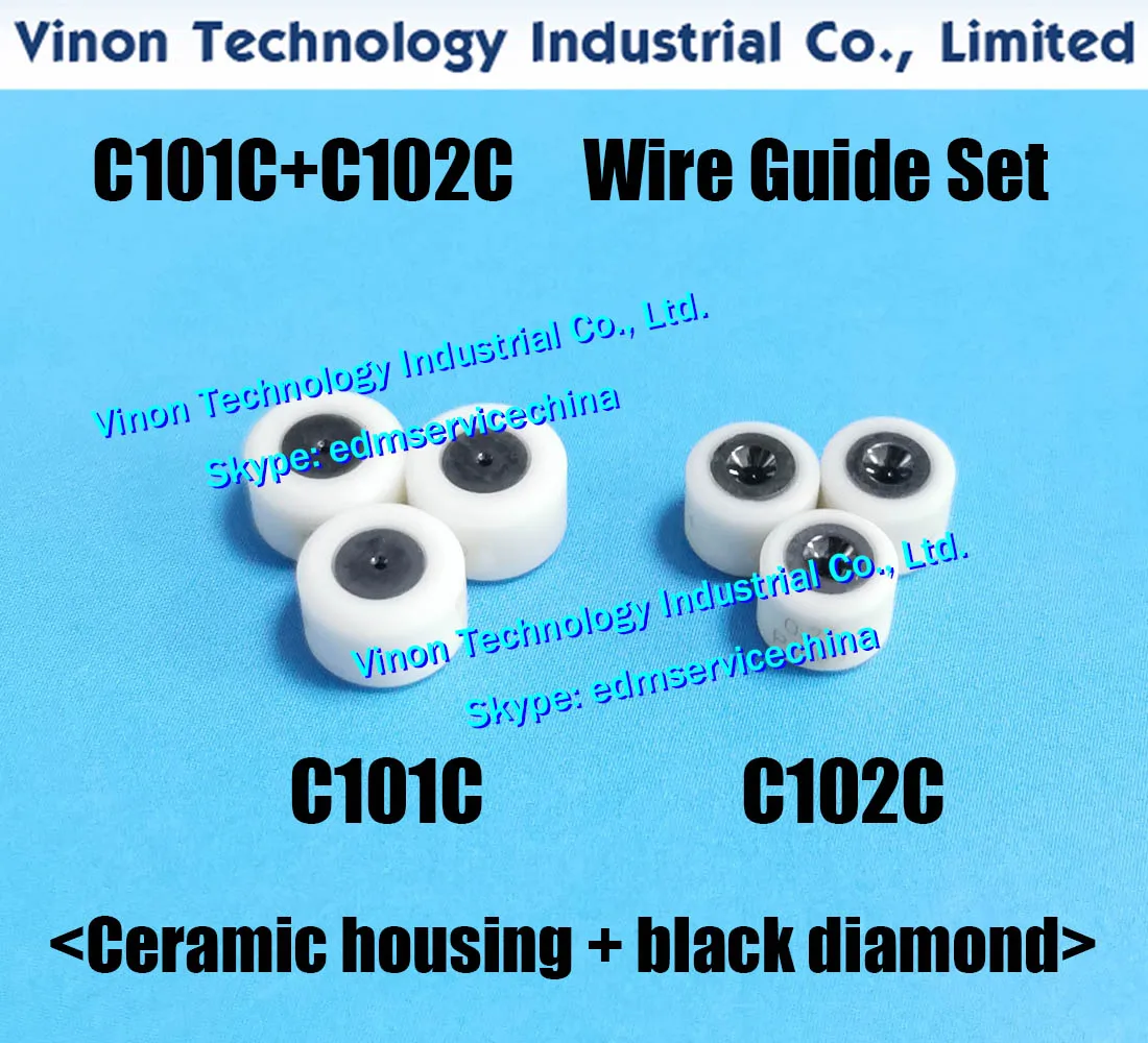 Ø0.20mm Wire Guide Set C101+C102 (Ceramic Housing+Black Diamond type) 431.112+431.122, 200431112, 135011600,200431122,135011601,
Ø0.20mm Wire Guide Set C101+C102 (Ceramic Housing+Black Diamond type) 431.112+431.122, 200431112, 135011600,200431122,135011601,