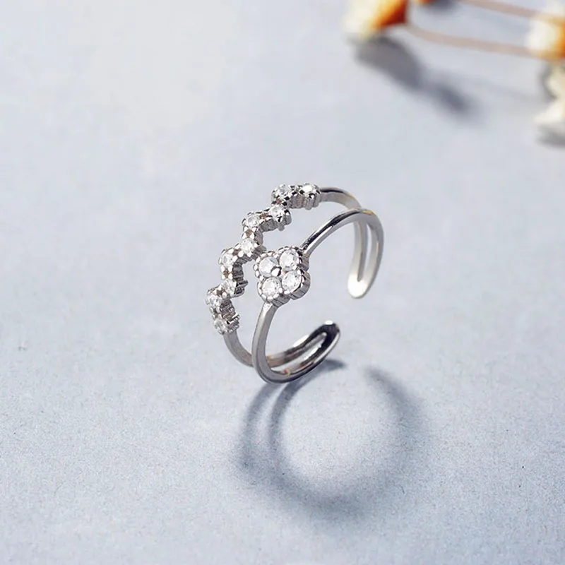 Foxanry Minimalist 925 Sterling Silver Creative Flowers Rings for Women Couples Engagement Jewelry Exquisite Accessories Gift
Foxanry Minimalist 925 Sterling Silver Creative Flowers Rings for Women Couples Engagement Jewelry Exquisite Accessories Gift