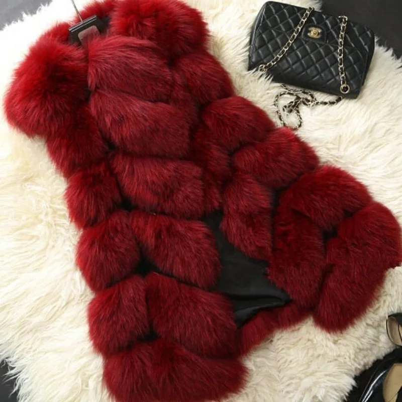 Hot Sale Fashion Women Fur Waistcoat Fur Vest Sleeveless Mid Long Casual Fur Jacket Winter Fur Coat Fur Gilet New
Hot Sale Fashion Women Fur Waistcoat Fur Vest Sleeveless Mid Long Casual Fur Jacket Winter Fur Coat Fur Gilet New