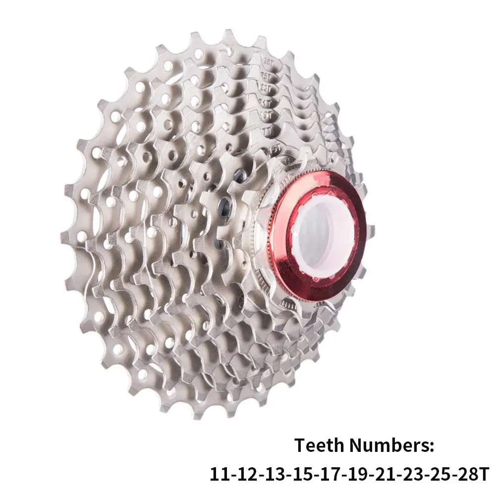 Road Bike 10 Speed Velocidade 11T/12T/13T/15T/17T/19T/21T/23/25 Bicycle Cassette Freewheel MTB Sprocket For Shimano/SRAM 
Road Bike 10 Speed Velocidade 11T/12T/13T/15T/17T/19T/21T/23/25 Bicycle Cassette Freewheel MTB Sprocket For Shimano/SRAM