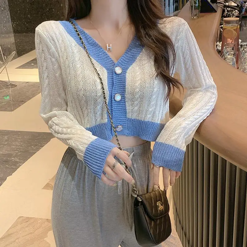 Cropped Button Up Cardigan 2020 Women'S Clothing Knit Cardigan Crop Top Open Stitch Sweater Coat Loose Women'S Sweater AA5499
Cropped Button Up Cardigan 2020 Women'S Clothing Knit Cardigan Crop Top Open Stitch Sweater Coat Loose Women'S Sweater AA5499