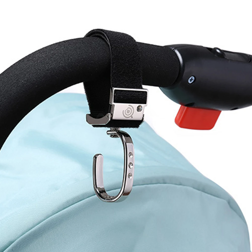Stroller Organizer Hanger Hooks Practical Aluminum Alloy Universal Stroller Pram Hooks Non-Slip Hanger Clips
Stroller Organizer Hanger Hooks Practical Aluminum Alloy Universal Stroller Pram Hooks Non-Slip Hanger Clips
