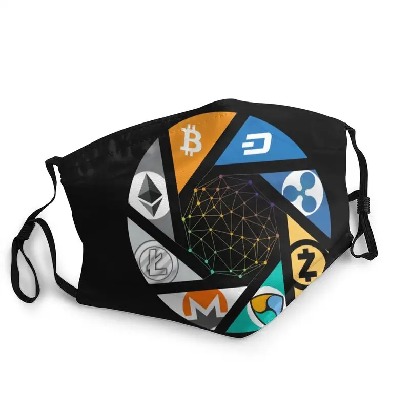 Маска для лица с логотипом биткоина Altcoin, маска для взрослых, маска для эфириума, защитная крышка, респиратор, моющаяся маска для рта
Маска для лица с логотипом биткоина Altcoin, маска для взрослых, маска для эфириума, защитная крышка, респиратор, моющаяся маска для рта