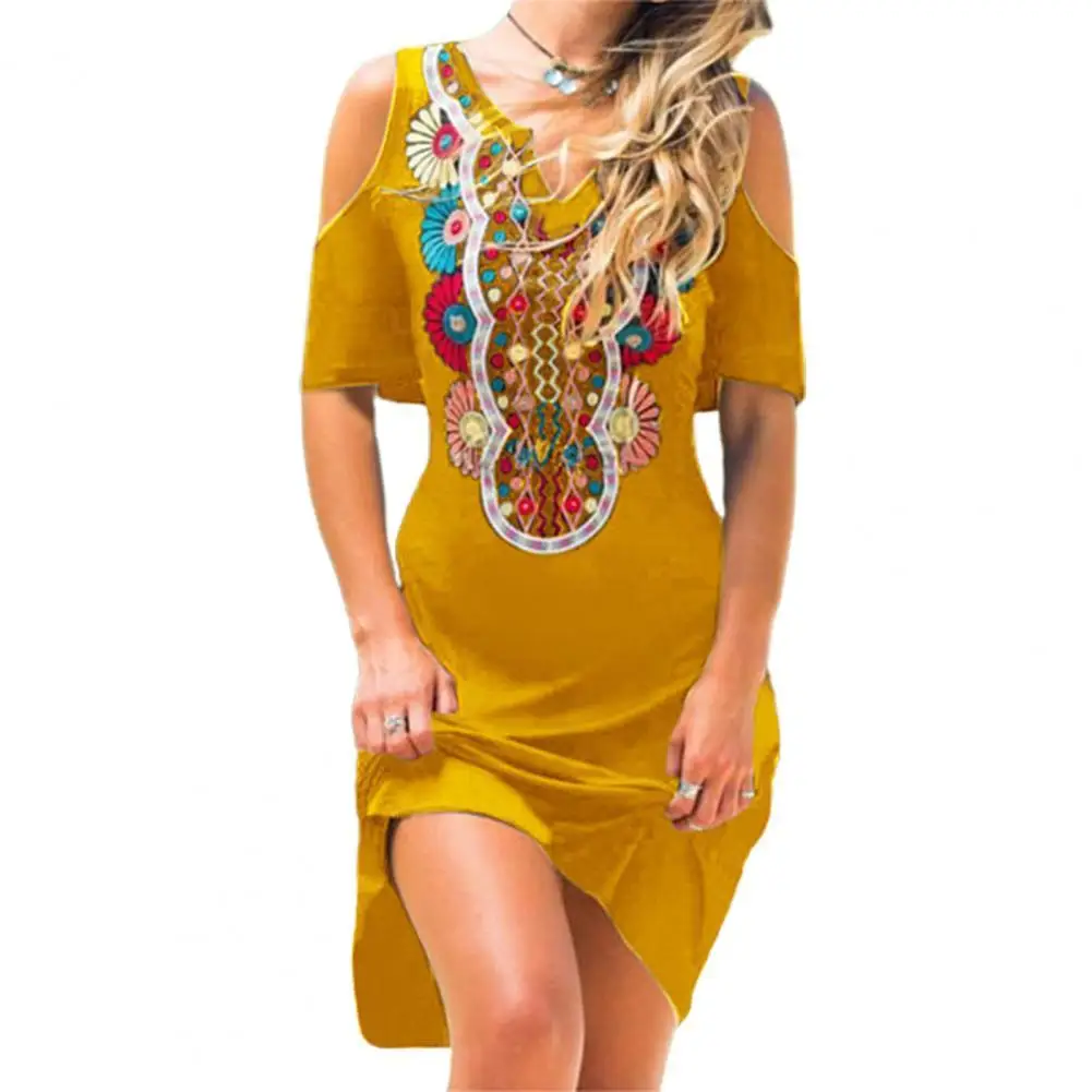 Dresses For Women 2021 Summer Vintage Tribal Large Hem Dress Bohemian Women Printed V Neck Loose Skirt for Dating
Dresses For Women 2021 Summer Vintage Tribal Large Hem Dress Bohemian Women Printed V Neck Loose Skirt for Dating