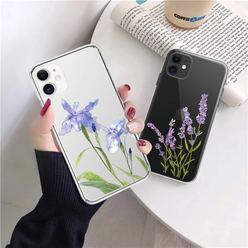 TIDOVE Fashion Flowers Clear Case For iPhone 11 12 Pro XS Max 12 Mini 6 6S 7 8 Plus X XR 5S SE 2020 Soft Shockproof Back Cover 
TIDOVE Fashion Flowers Clear Case For iPhone 11 12 Pro XS Max 12 Mini 6 6S 7 8 Plus X XR 5S SE 2020 Soft Shockproof Back Cover