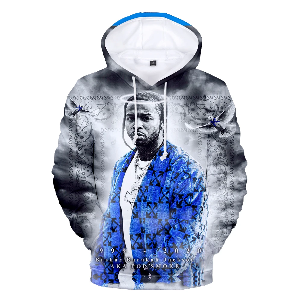 Autumn Winter POP SMOKE 3D Print Hoodies Men Women Fashion Sweatshirt Oversized Hoodie Rapper Singer Hip Hop Pullover Male Coats
Autumn Winter POP SMOKE 3D Print Hoodies Men Women Fashion Sweatshirt Oversized Hoodie Rapper Singer Hip Hop Pullover Male Coats