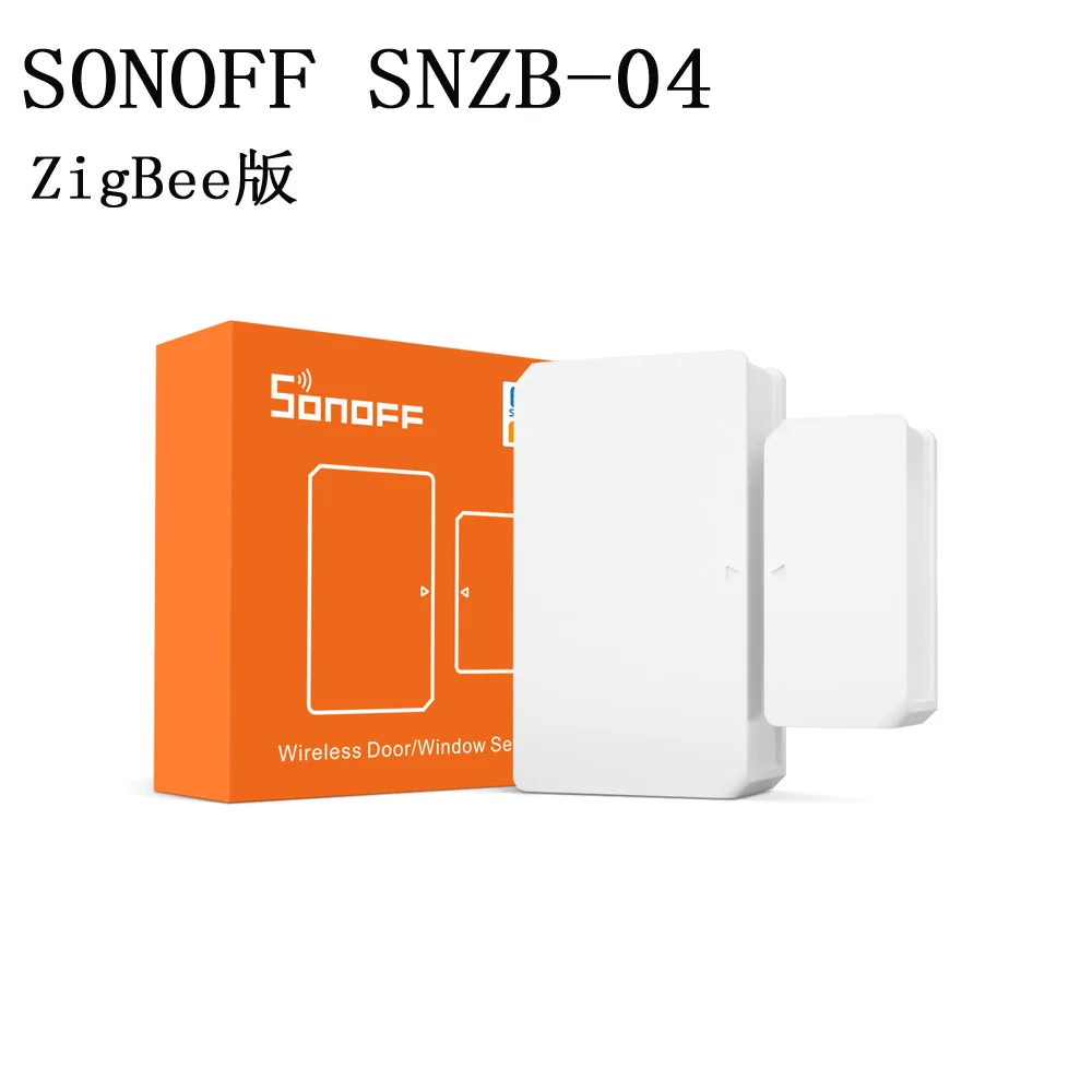 SONOFF SNZB-04 ZigBee wireless door/window sensor detector works with EWeLink APP smart home anti-theft device to turn on/off
SONOFF SNZB-04 ZigBee wireless door/window sensor detector works with EWeLink APP smart home anti-theft device to turn on/off