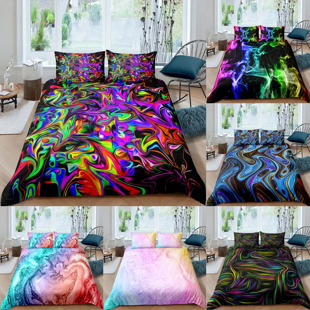 Home Textiles Marble Printed Bedding Set Soft Twin Queen Quilt Cover Pillowcase Comforter Cover Nordic Colorful Duvet Cover Sets
Home Textiles Marble Printed Bedding Set Soft Twin Queen Quilt Cover Pillowcase Comforter Cover Nordic Colorful Duvet Cover Sets