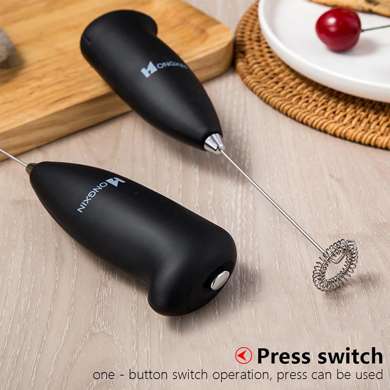 Electric Milk Frother Coffee Frother Foamer Whisk Mixer Stirrer Egg Beater Mini Handheld Kitchen Milk Coffee Egg Stirring Tool
Electric Milk Frother Coffee Frother Foamer Whisk Mixer Stirrer Egg Beater Mini Handheld Kitchen Milk Coffee Egg Stirring Tool