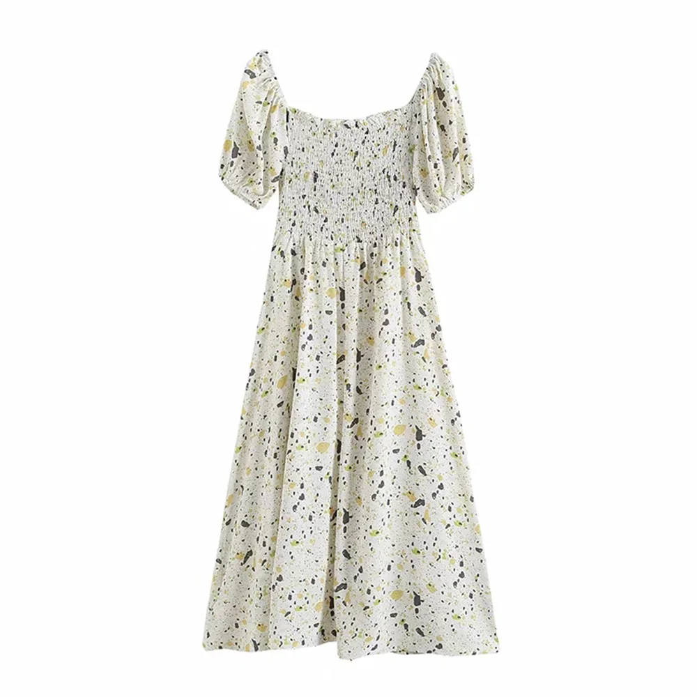 BBWM Women Print Dress Elastic Waist Dress Female Summer Square Collar Butterfly Sleeve Chiffon Holiday Boho Dress
BBWM Women Print Dress Elastic Waist Dress Female Summer Square Collar Butterfly Sleeve Chiffon Holiday Boho Dress