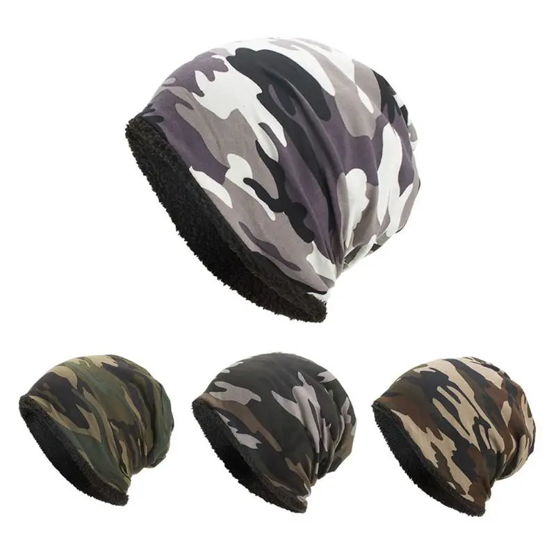 New Men Women Winter Warm Cotton Baggy Beanie Hat Camouflage Print Thick Faux Fleece Lining Cold Weather Snow Ski Skull 
New Men Women Winter Warm Cotton Baggy Beanie Hat Camouflage Print Thick Faux Fleece Lining Cold Weather Snow Ski Skull