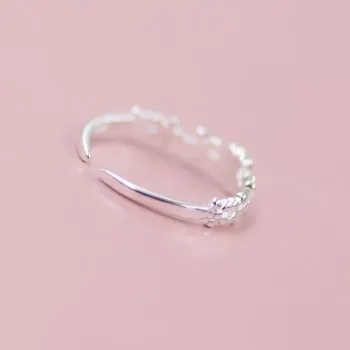 Korean East Gate Ring Women's Plain Silver Fashion Simple Plum Ring Joint Ring Tail Ring Taobao Popular Ring R25
Korean East Gate Ring Women's Plain Silver Fashion Simple Plum Ring Joint Ring Tail Ring Taobao Popular Ring R25