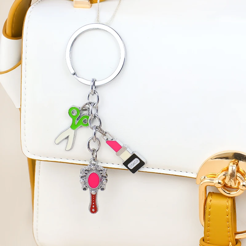 Gift key ring exquisite surf beach ocean series key chain pendant alloy charm makeup series key chain creative bag accessories
Gift key ring exquisite surf beach ocean series key chain pendant alloy charm makeup series key chain creative bag accessories