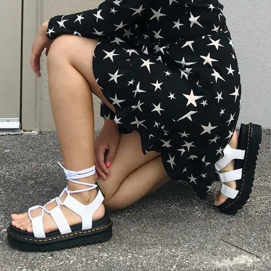 summer new 2021 2021 summer new Martin sandals tie thick soled ROMAN SANDALS Korean fashion women's shoes
summer new 2021 2021 summer new Martin sandals tie thick soled ROMAN SANDALS Korean fashion women's shoes