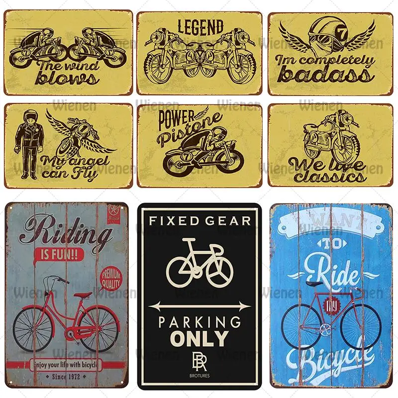 Bicycle Plaque Metal Vintage Tin Sign Pin Up Shabby Decor Metal Signs Vintage Bar Decoration Metal Poster Pub Metal Plate
Bicycle Plaque Metal Vintage Tin Sign Pin Up Shabby Decor Metal Signs Vintage Bar Decoration Metal Poster Pub Metal Plate