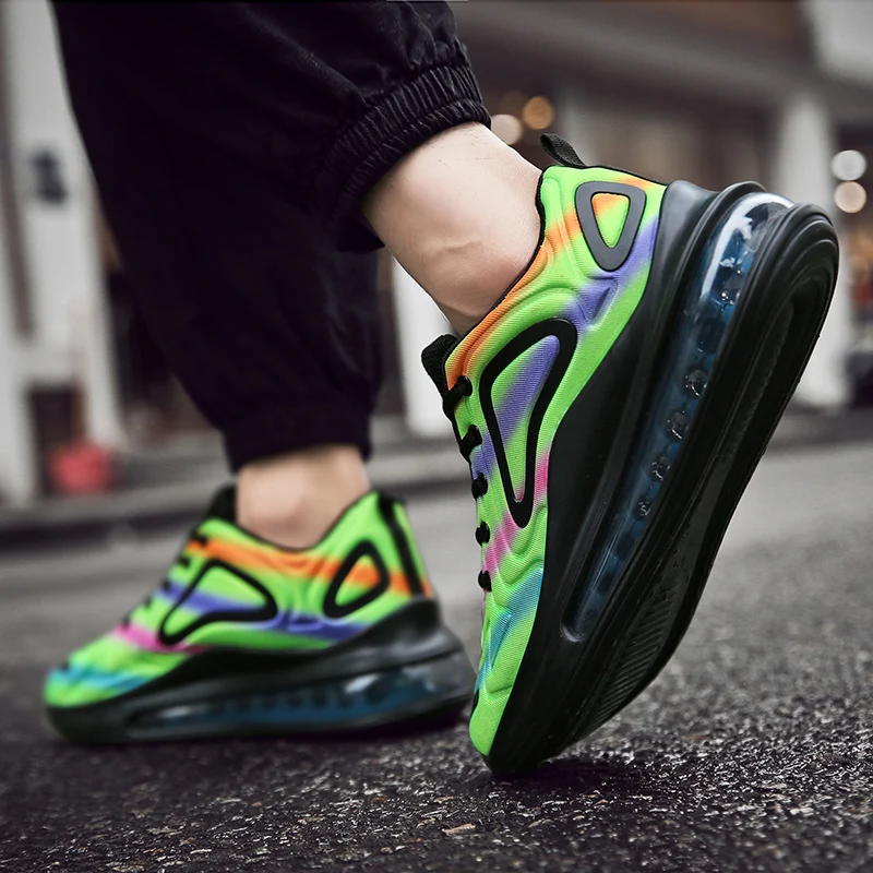 New Men's Sports Air Cushion Running Shoes Ultralight Comfortable Air Sneakers Couple Athletic Walking Trainers Women Tenis Shoe
New Men's Sports Air Cushion Running Shoes Ultralight Comfortable Air Sneakers Couple Athletic Walking Trainers Women Tenis Shoe