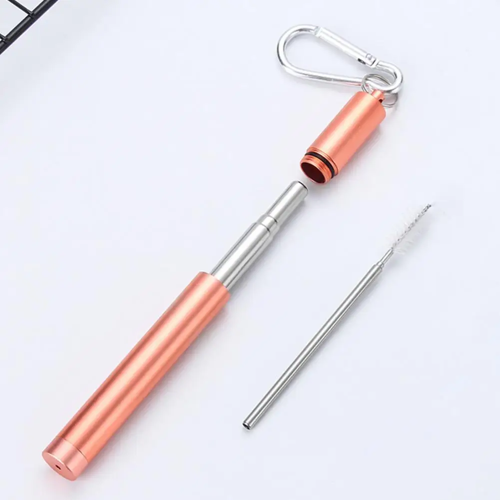 Convenient 1 Set Durable School Canteen Collapsible Straw Ergonomic Drinking Straw Reusable for Kitchen
Convenient 1 Set Durable School Canteen Collapsible Straw Ergonomic Drinking Straw Reusable for Kitchen
