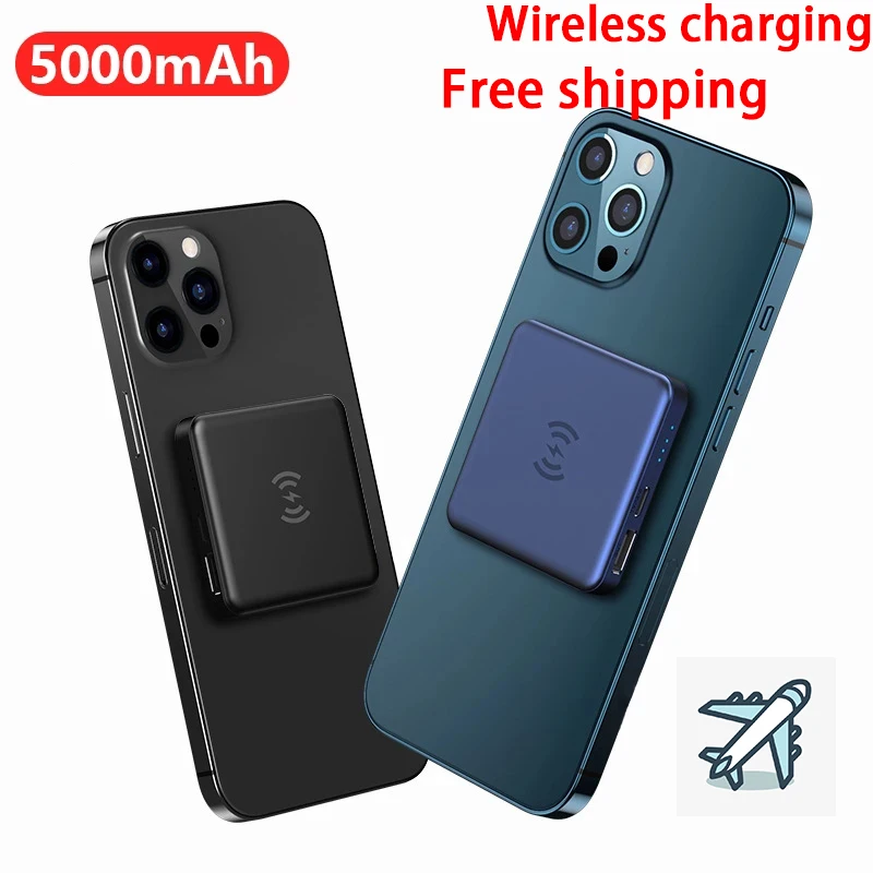 10W Magnetic Wireless Power Bank For Magsafe powerbank Charger For iphone12 12pro Max Mini Magnet External Battery Fast Charging
10W Magnetic Wireless Power Bank For Magsafe powerbank Charger For iphone12 12pro Max Mini Magnet External Battery Fast Charging