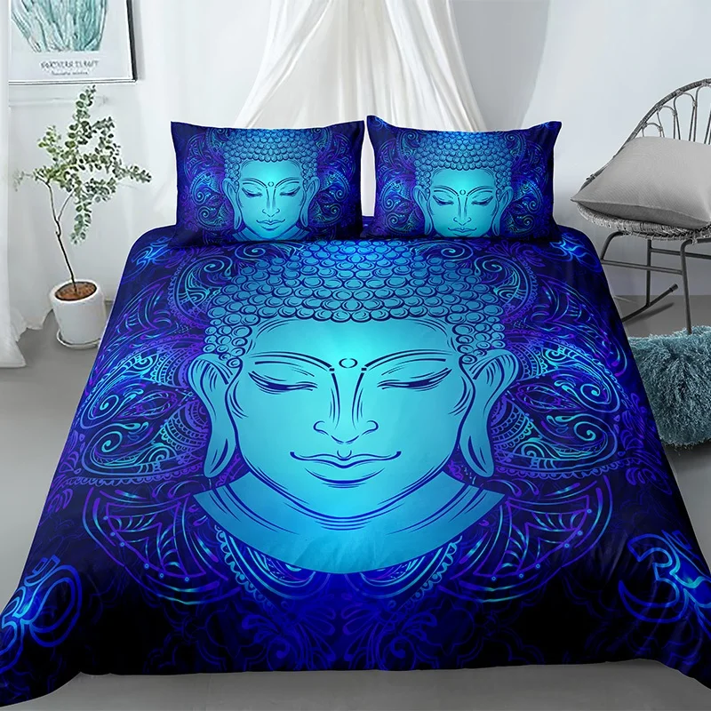 India Bohemia Buddha Printed Bedding Set Queen King Sizes Bedclothes For Home Duvet Cover Sets With Pillowcase 2/3Pcs Textile
India Bohemia Buddha Printed Bedding Set Queen King Sizes Bedclothes For Home Duvet Cover Sets With Pillowcase 2/3Pcs Textile