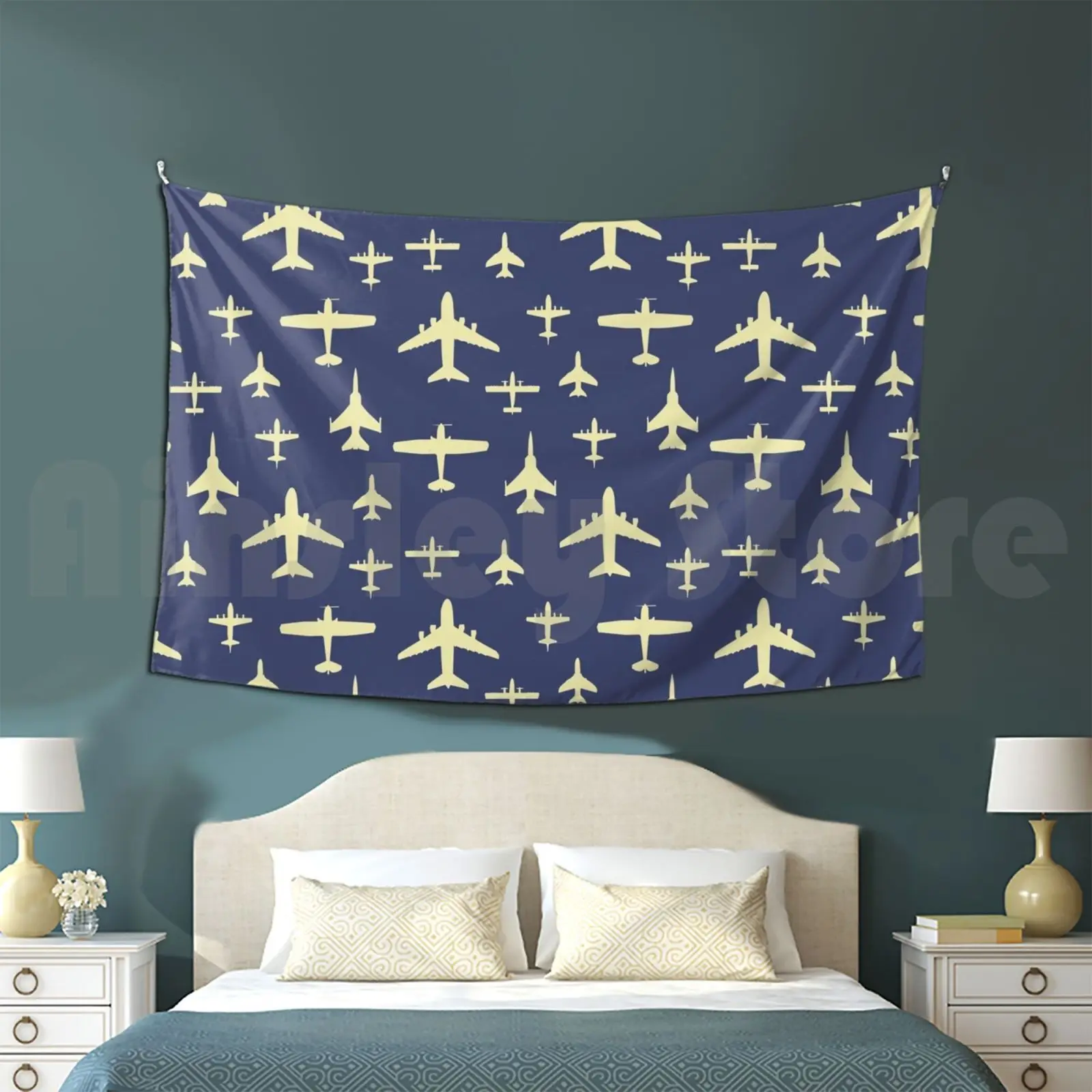 Fly Past Aeroplanes Navy Blue And Beige Pattern Tapestry Living Room Bedroom Aviation Pilot Plane Captain Fly
Fly Past Aeroplanes Navy Blue And Beige Pattern Tapestry Living Room Bedroom Aviation Pilot Plane Captain Fly