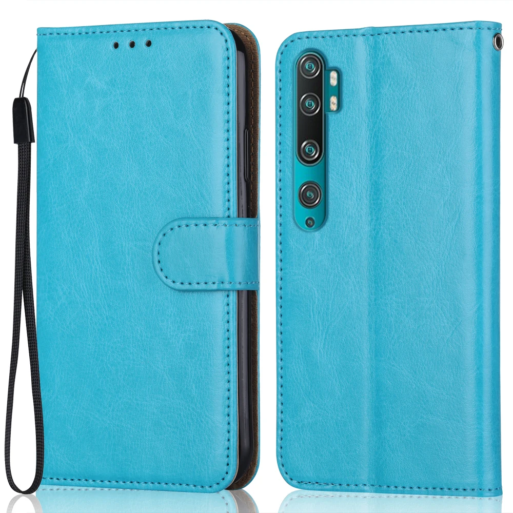 Чехол-книжка с бумажником для Xiaomi Mi Note 10 M1910F4G кожаный чехол Note10 телефона |