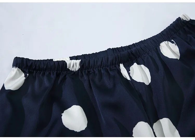 3PCS Pajamas Women's Suit With Shorts Printed Polka Dot Sleepwear Pyjama Pour Femme Sexy Lace Home Clothing Kimono Robe Gown
3PCS Pajamas Women's Suit With Shorts Printed Polka Dot Sleepwear Pyjama Pour Femme Sexy Lace Home Clothing Kimono Robe Gown