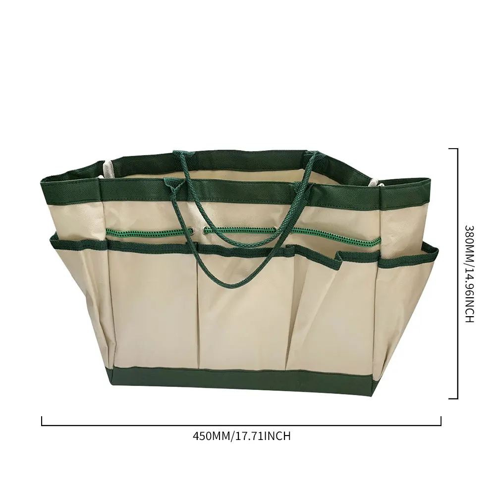 Multi-pocket Gardening Tools Storage Bag Oxford Cloth Handbag Shovels Rakes Tote Multifunctional Garden Tool Organizer
Multi-pocket Gardening Tools Storage Bag Oxford Cloth Handbag Shovels Rakes Tote Multifunctional Garden Tool Organizer