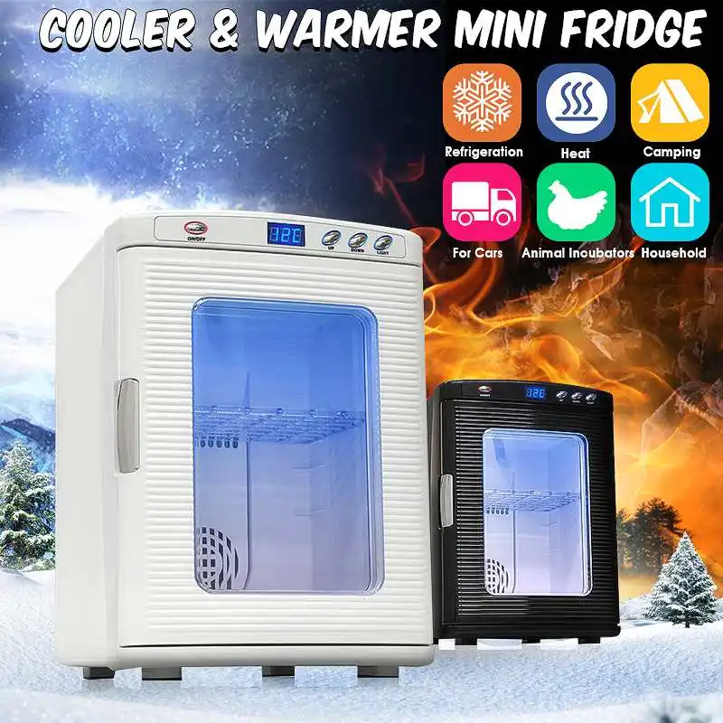25L Car Fridge Portable Digital Auto Freezer 5-60 Degree Mini Fridge Refrigerator 2 Layer Car Fridge 12V 220V Home Cooler Heater
25L Car Fridge Portable Digital Auto Freezer 5-60 Degree Mini Fridge Refrigerator 2 Layer Car Fridge 12V 220V Home Cooler Heater