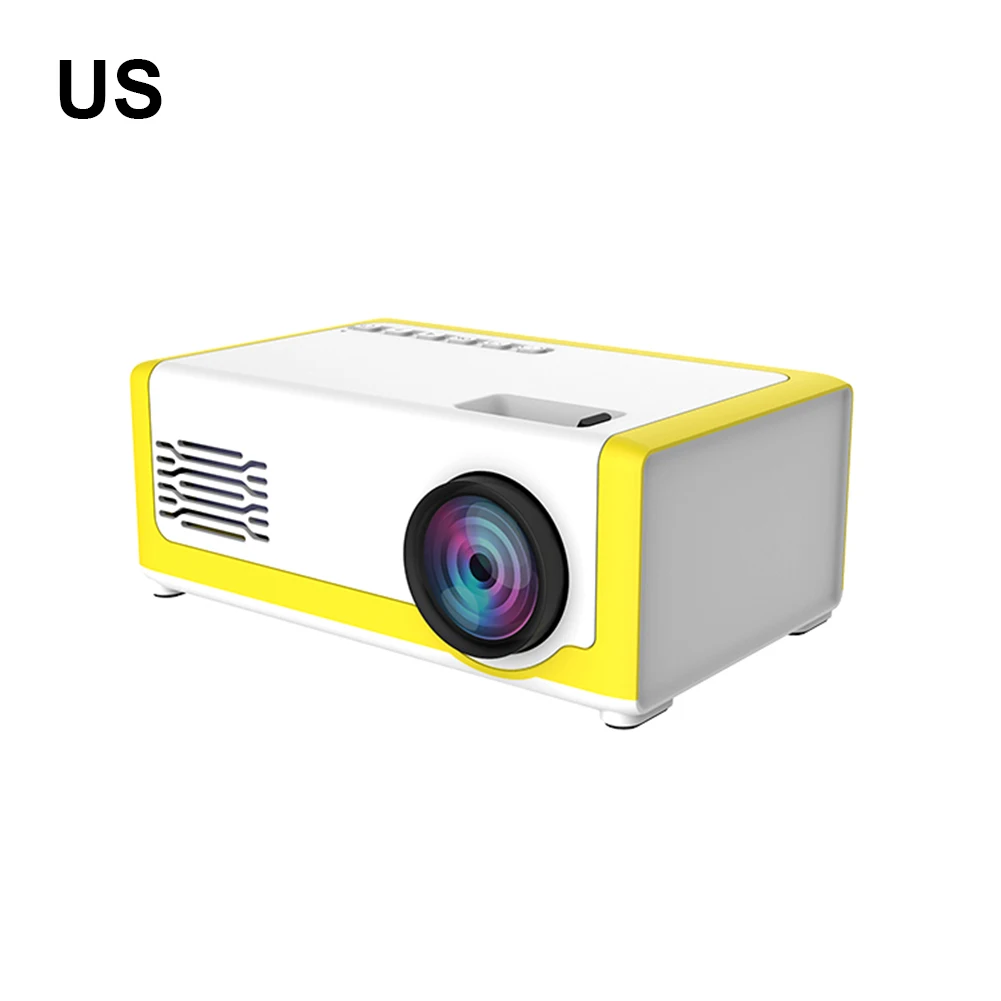 New Design LED Mini Projector Supports Full HD 1080P HDMI-compatible USB Audio Projector Home Media Video Player for Home Office
New Design LED Mini Projector Supports Full HD 1080P HDMI-compatible USB Audio Projector Home Media Video Player for Home Office