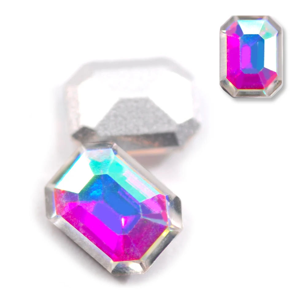 AAAAA Colorful 8mm Rectangle Nails Crystals Decorations Rhinestone 20pcs/lot Glass Nail Art Stones For Manicure DIY Tips
AAAAA Colorful 8mm Rectangle Nails Crystals Decorations Rhinestone 20pcs/lot Glass Nail Art Stones For Manicure DIY Tips