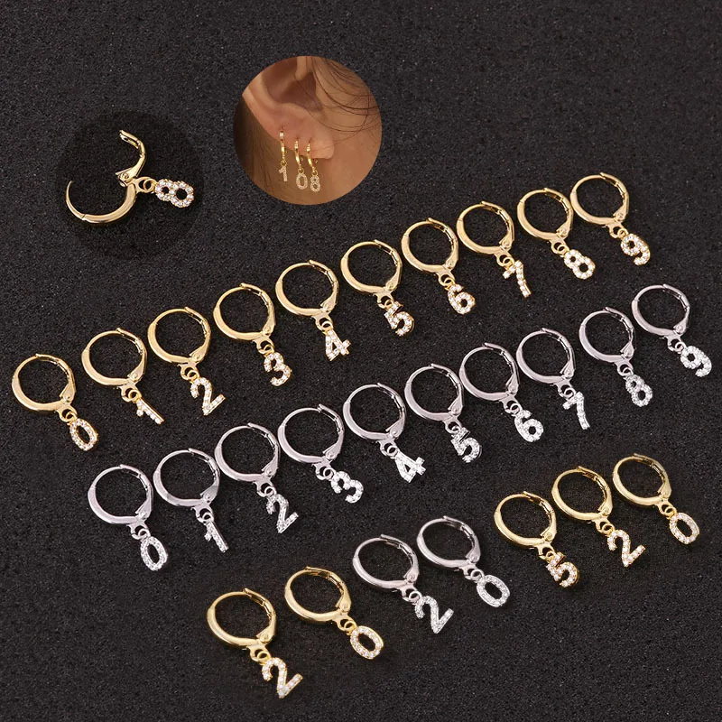 1Pc 0-9 Arabic Numbers Cz Cartilage Stud Earring Stainless Steel Lobe Tragus Rook Helix Ear Piercing Jewelry Birthday Gift
1Pc 0-9 Arabic Numbers Cz Cartilage Stud Earring Stainless Steel Lobe Tragus Rook Helix Ear Piercing Jewelry Birthday Gift