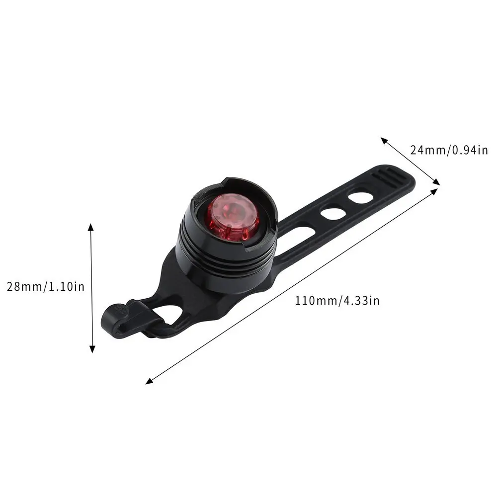 LED Waterproof Bike Bicycle Rear Helmet Red Flash Lights Safety Warning Lamp Cycling Caution Indicator Light 3 Modes
LED Waterproof Bike Bicycle Rear Helmet Red Flash Lights Safety Warning Lamp Cycling Caution Indicator Light 3 Modes